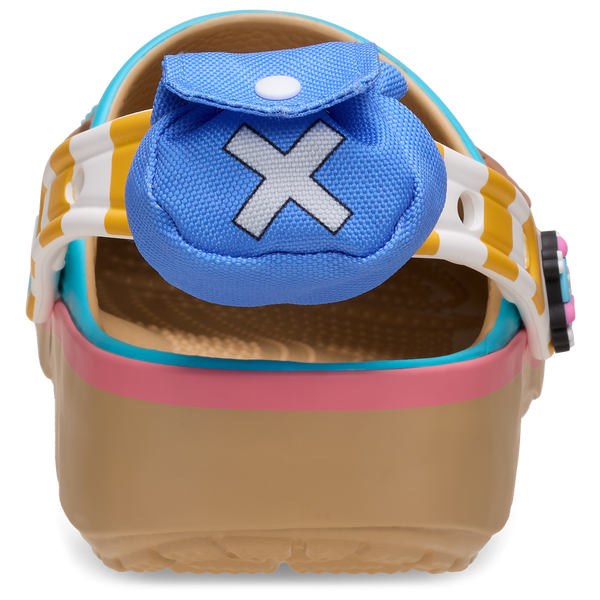 Crocs ONE PIECE Chopper Classic Clogs - Men's - Blue/Pink/Brown - Image 4