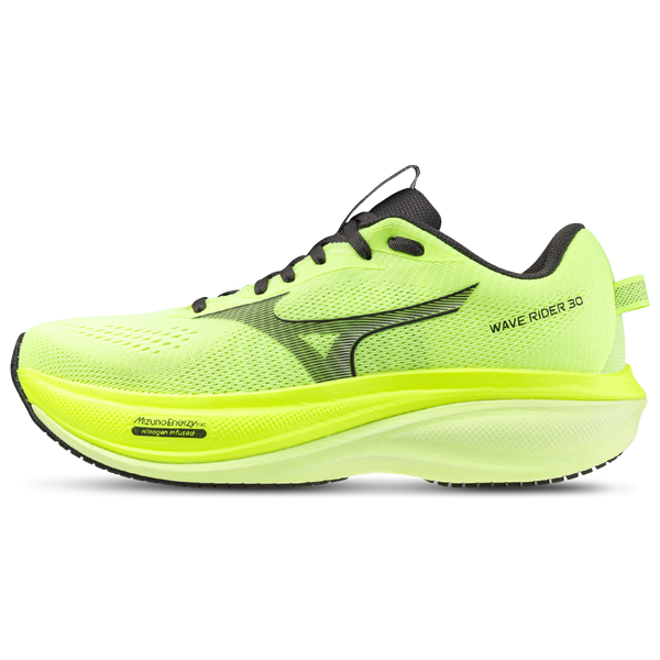 Mizuno Wave Rider 30 - Men's - Green/Black - Image 2