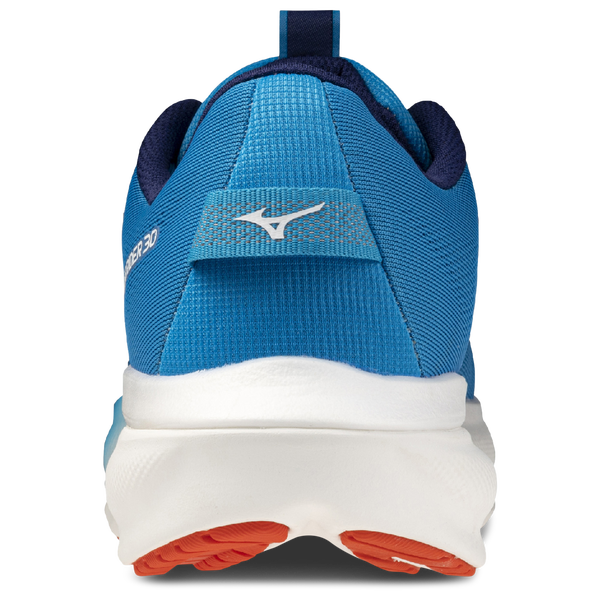 Mizuno Wave Rider 30 - Men's - White/Blue - Image 3