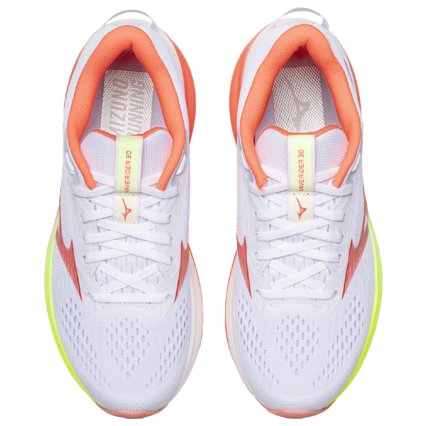 Mizuno Wave Rider 30 - Women's - White/Pink - Image 4