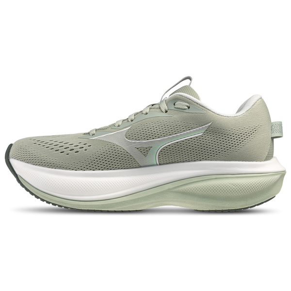 Mizuno Wave Rider 30 - Women's - Green/White - Image 2