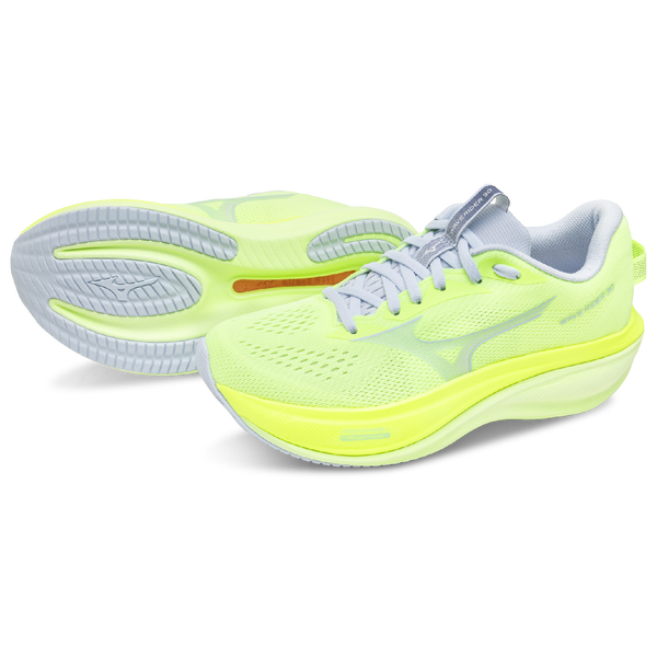 Mizuno Wave Rider 30 - Women's - Green/Blue - Image 6