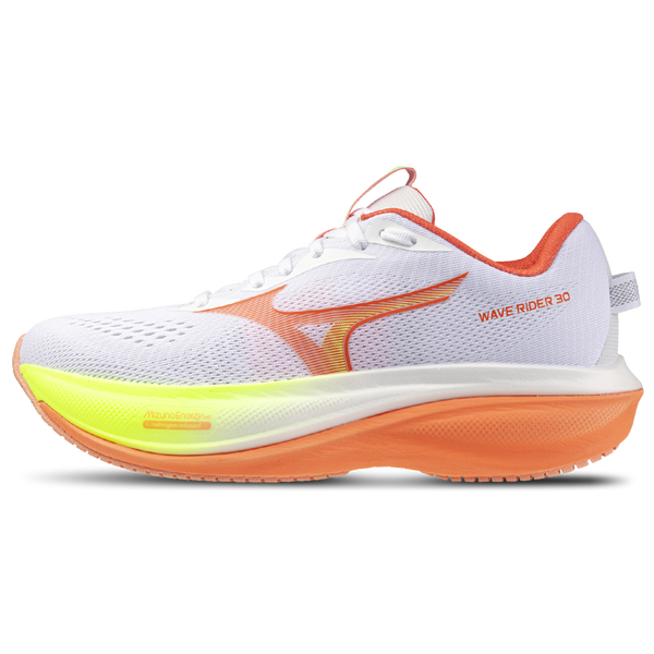 Mizuno Wave Rider 30 D Wide - Women's - White/Pink - Image 2