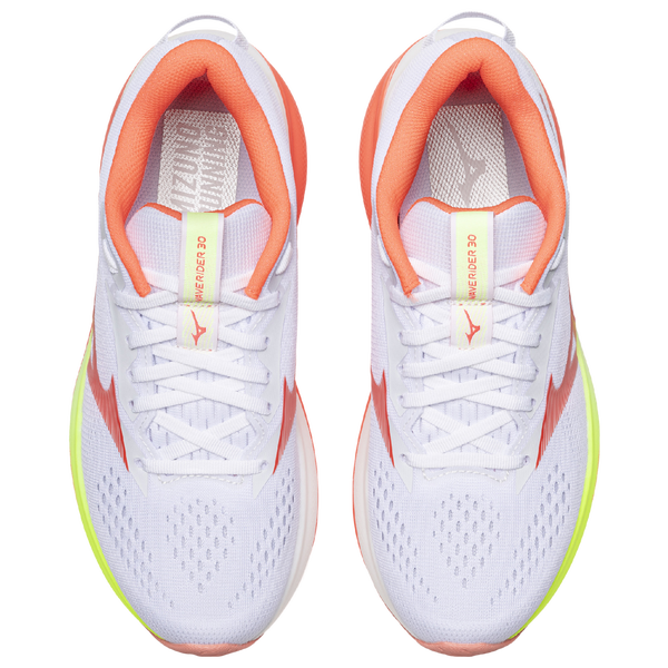 Mizuno Wave Rider 30 D Wide - Women's - White/Pink - Image 4