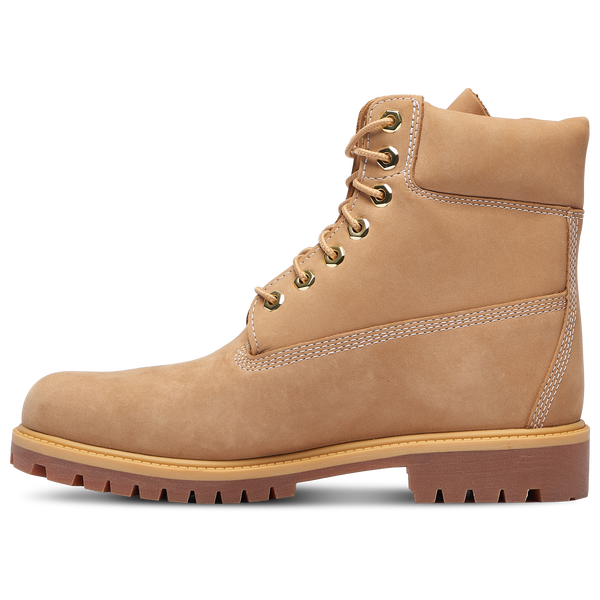 Timberland 6 Inch Premium Waterproof Boots - Men's - Beige/Beige - Image 2
