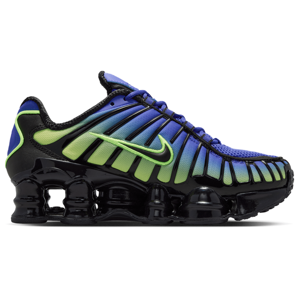 Nike Shox TL - Boys' Grade School - Black/Lapis/Volt Ice