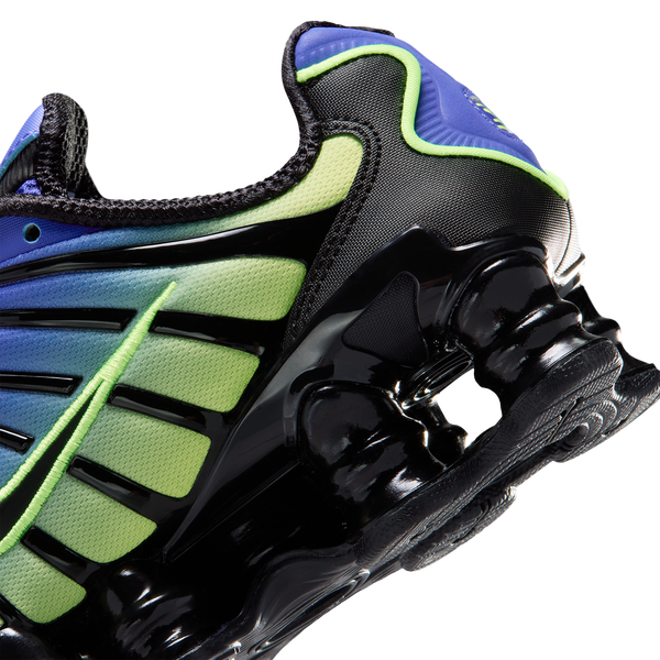 Nike Shox TL - Boys' Grade School - Black/Lapis/Volt Ice - Image 8