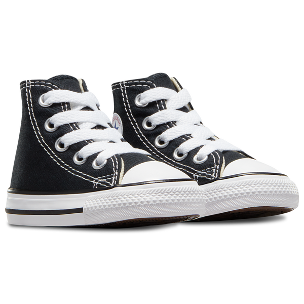 Converse All Star High Top - Boys' Toddler - Black/White - Image 3