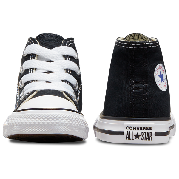 Converse All Star High Top - Boys' Toddler - Black/White - Image 5