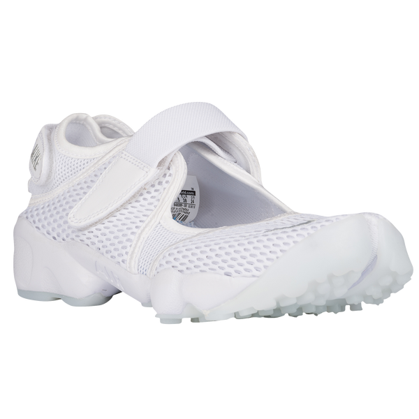 Nike Air Rift - Women's - White/Pure Platinum - Image 10