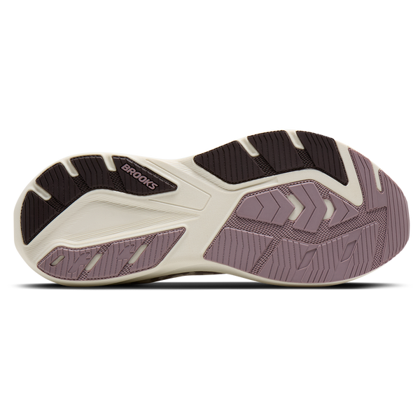 Brooks Ghost Amp - Women's - Arctic Wolf/Dove/Pink - Image 5