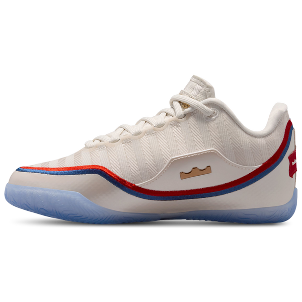 Nike LeBron XXIII OG - Boys' Grade School - White/Gold/Red - Image 2