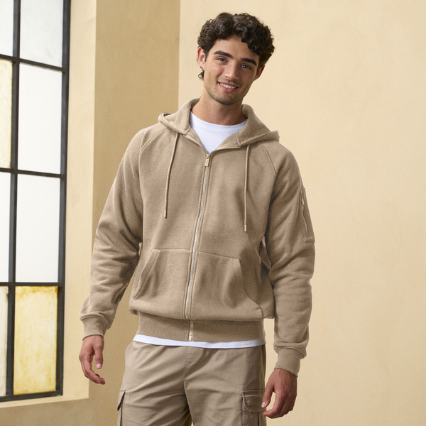 CSG Troupe Full-Zip Hoodie - Men's - Hemp