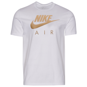 Nike Air Reflective T-Shirt - Men's - White/Gold