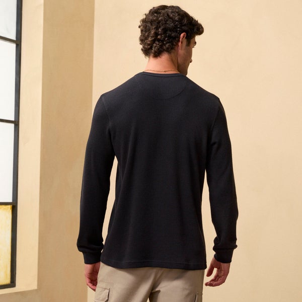 CSG Thermal Long Sleeve T-Shirt - Men's - Black/Black - Image 2