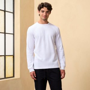 CSG Thermal Long Sleeve T-Shirt - Men's - White/White