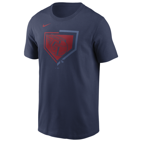 Nike Cleveland Guardians Icon T-Shirt - Men's - Midnight Navy