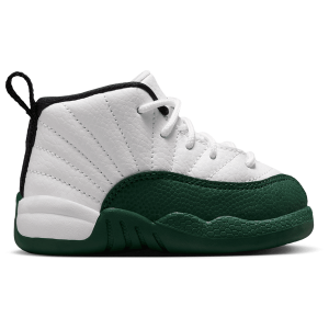 Jordan Retro 12 - Boys' Toddler - White/Green/Purple