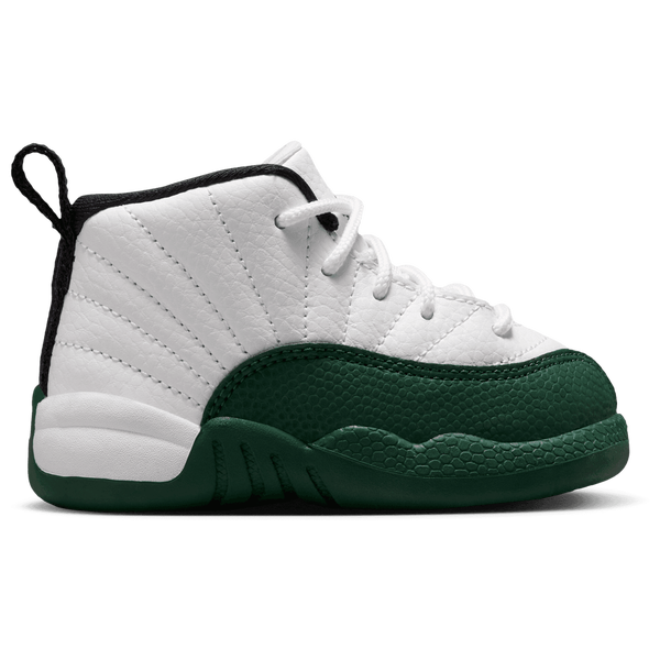 Jordan Retro 12 - Boys' Toddler - White/Green/Purple
