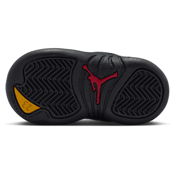 Jordan Retro 12 - Boys' Toddler - White/Black/Taxi - Image 5