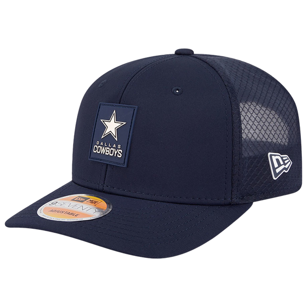 New Era Cowboys 2025 NFL Sideline 9SEVENTY Cap - Youth - Navy/White