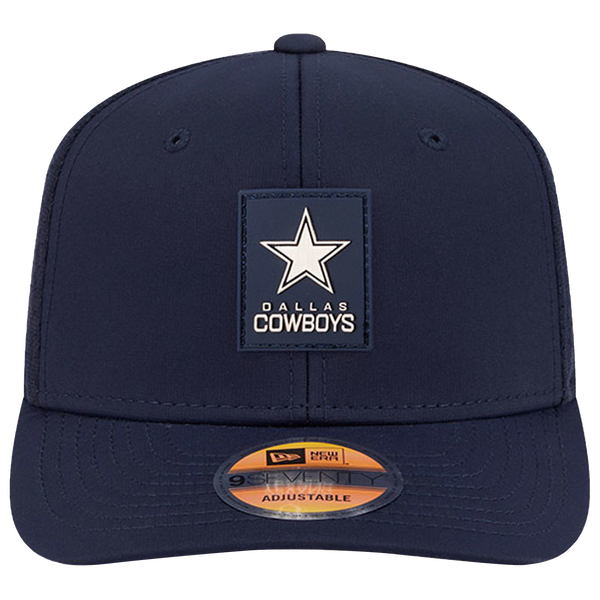 New Era Cowboys 2025 NFL Sideline 9SEVENTY Cap - Youth - Navy/White - Image 2