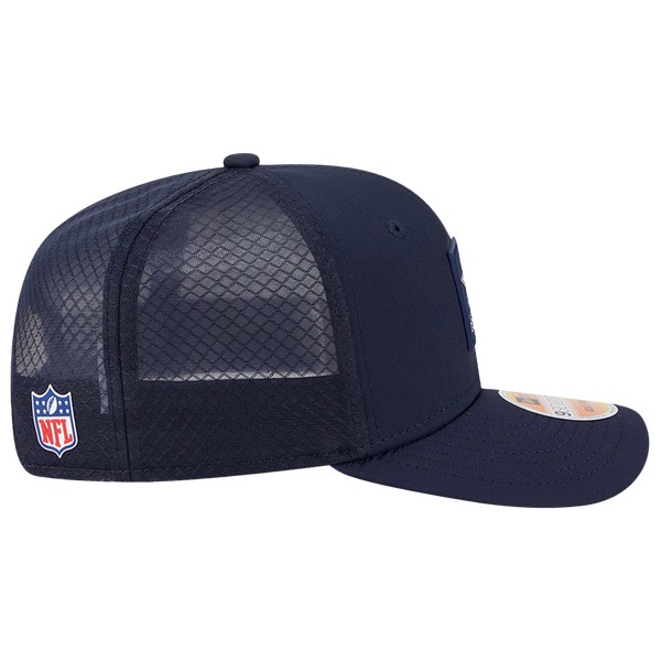 New Era Cowboys 2025 NFL Sideline 9SEVENTY Cap - Youth - Navy/White - Image 5