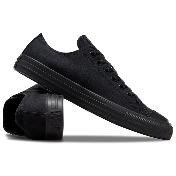 Converse All Star Low Top - Men's - Black/Black Monochrome/Black - Image 11