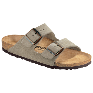 Birkenstock Arizona Suede - Men's - Taupe/Gray