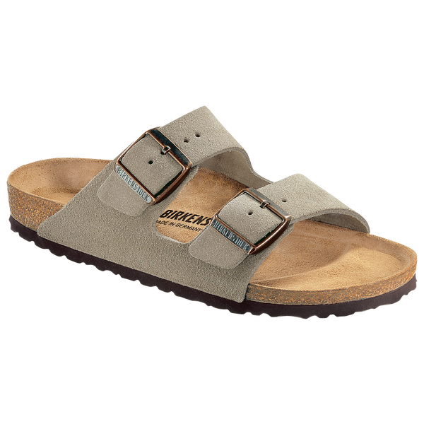 Birkenstock Arizona Suede - Men's - Taupe/Gray