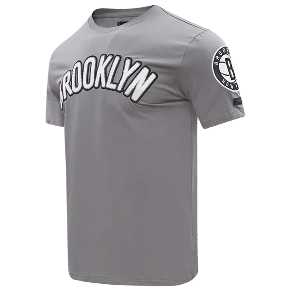 Pro Standard BROOKLYN NETS TEE - Men's - Gray - Image 3