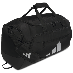 adidas Originals Defender 5 Medium Duffel Bag - Adult - Black/Silver