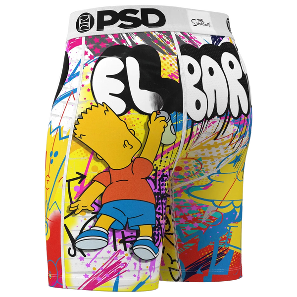 PSD Bart Casso Briefs - Men's - White/Pink/Yellow - Image 4