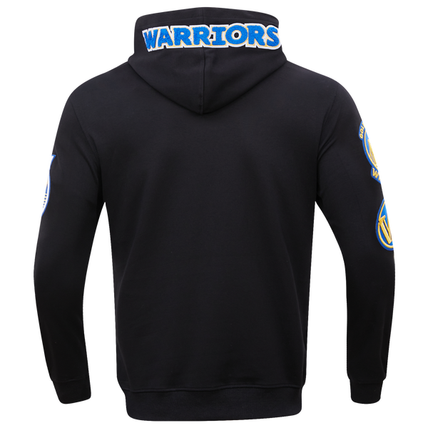 Pro Standard Warriors Pullover Hoodie - Men's - Black - Image 2