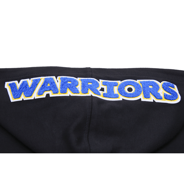 Pro Standard Warriors Pullover Hoodie - Men's - Black - Image 6