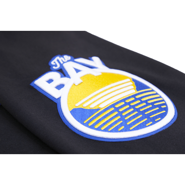 Pro Standard Warriors Pullover Hoodie - Men's - Black - Image 8