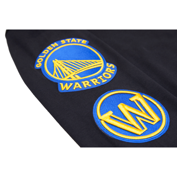 Pro Standard Warriors Pullover Hoodie - Men's - Black - Image 9