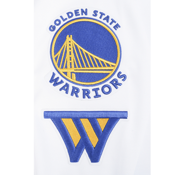 Pro Standard Warriors Pullover Hoodie - Men's - White - Image 5