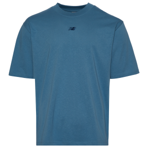New Balance Oversized Center Chest Emblem Tonal T-Shirt - Men's - Sru