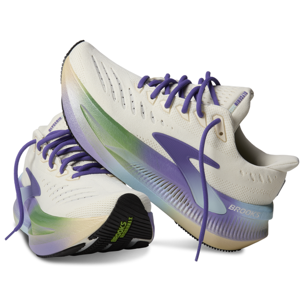 Brooks Glycerin Max 2 - Women's - Tan/Purple/Green - Image 7