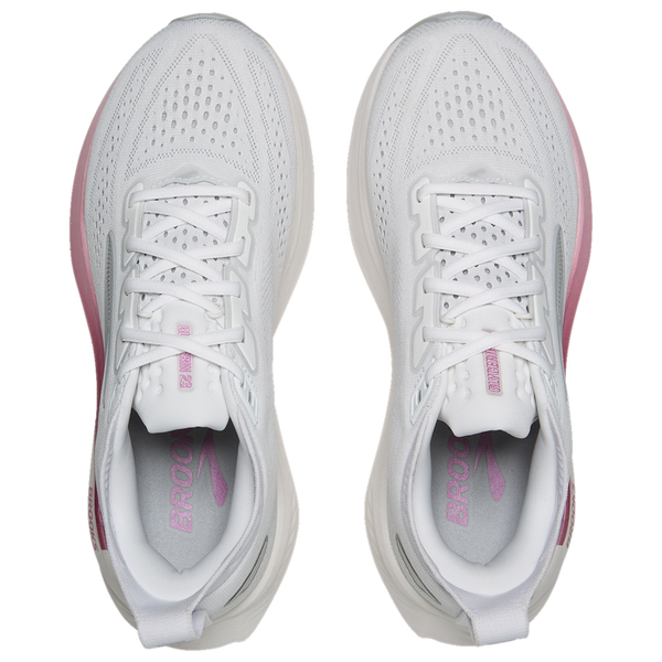 Brooks Glycerin 23 - Women's - White/Grey - Image 4
