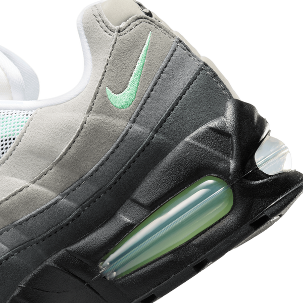 Nike Air Max 95 - Women's - Black/Green/White - Image 8