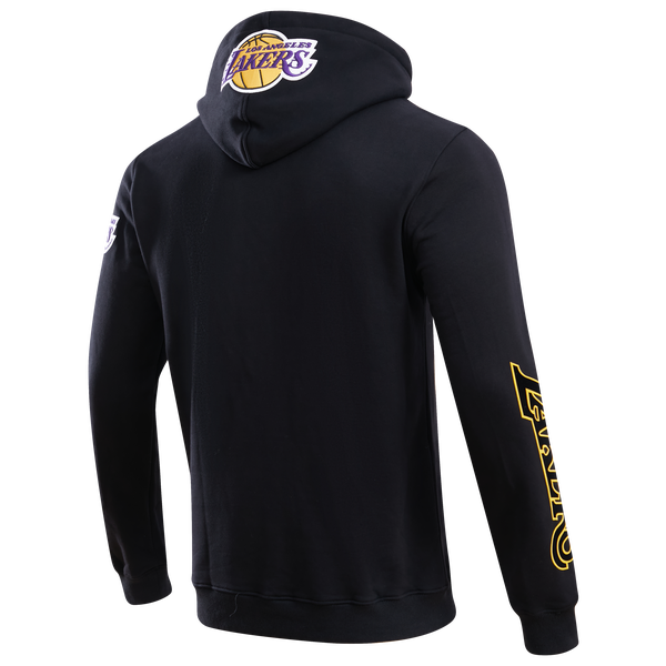 Pro Standard Lakers Logo Hoodie - Men's - Black - Image 2