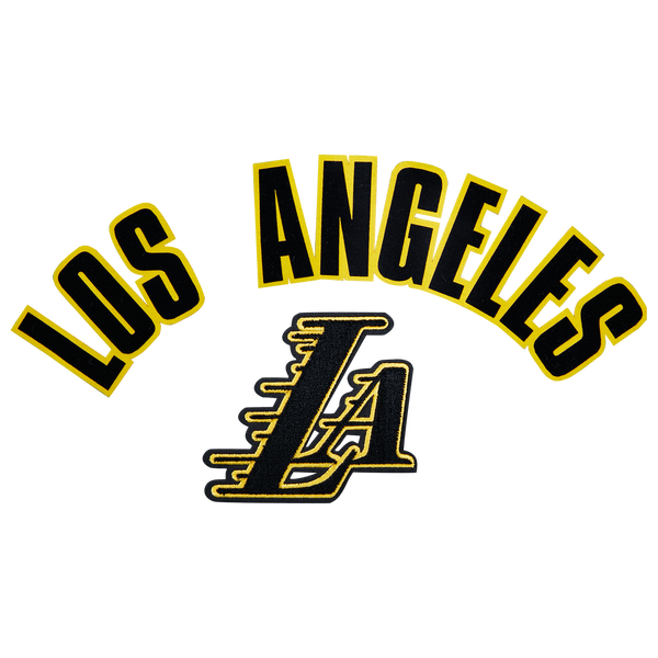 Pro Standard Lakers Logo Hoodie - Men's - Black - Image 5