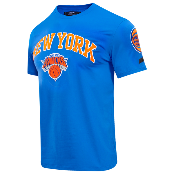 Pro Standard KNICKS CLASSIC BRISTLE SJ TEE - Men's - Royal Blue - Image 3