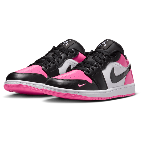 Jordan AJ 1 Low - Women's - Black/White/Pinksicle - Image 6