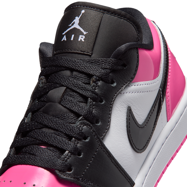 Jordan AJ 1 Low - Women's - Black/White/Pinksicle - Image 7