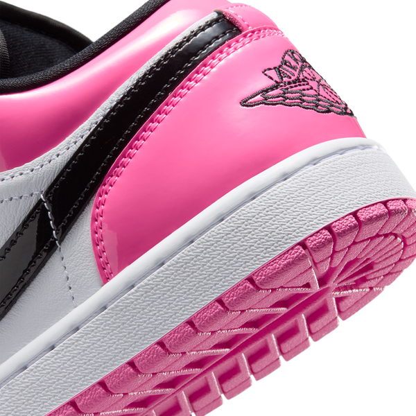 Jordan AJ 1 Low - Women's - Black/White/Pinksicle - Image 8