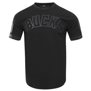 Pro Standard BUCKS TRIPLE BLACK DK TEE - Men's