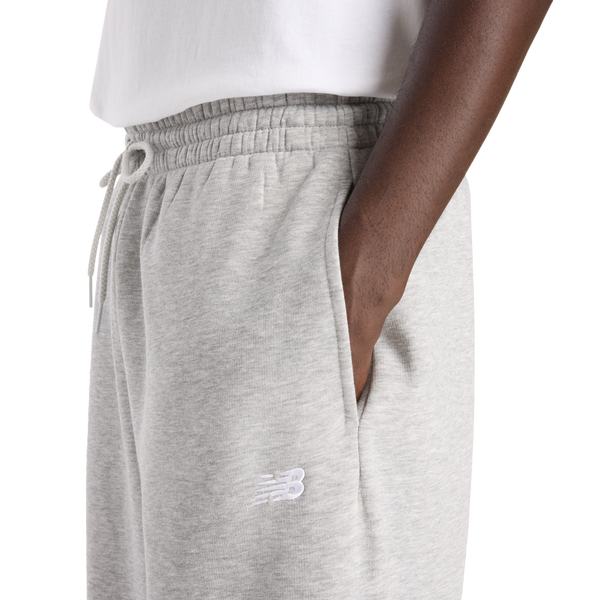 New Balance Sport Essentials Open Hem Fleece Pants - Men's - Timberwolf - Image 6